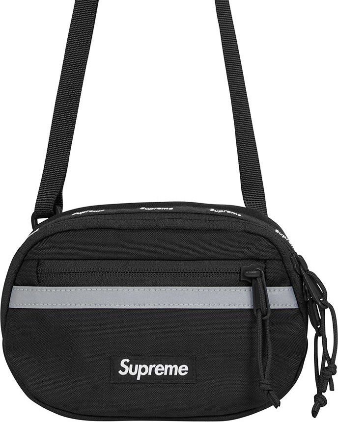 SUPREME Fall Winter 2024 Mini Side Bag in Black Men s Fashion Bags Sling Bags on Carousell