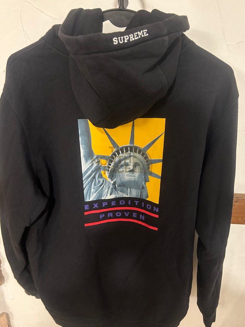 Supreme North Face Statue of Liberty Hoodie