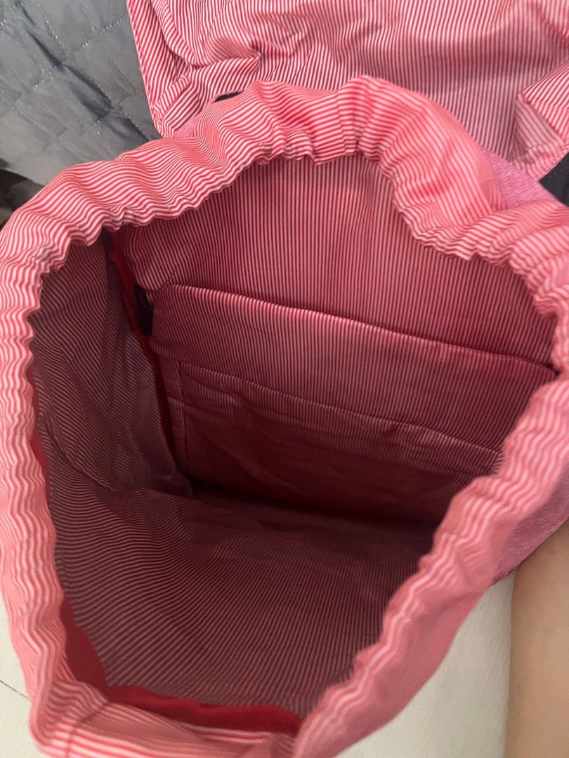 TECHNOPACK BACKPACK PINK (Category: Backpacks) located in General Trias. Submitted by chinnydeclutters (Listing ID 1323541967, Image 3). Description: - Spacious bag - Big backpack - Used 3x only RFS: Decluttering.
