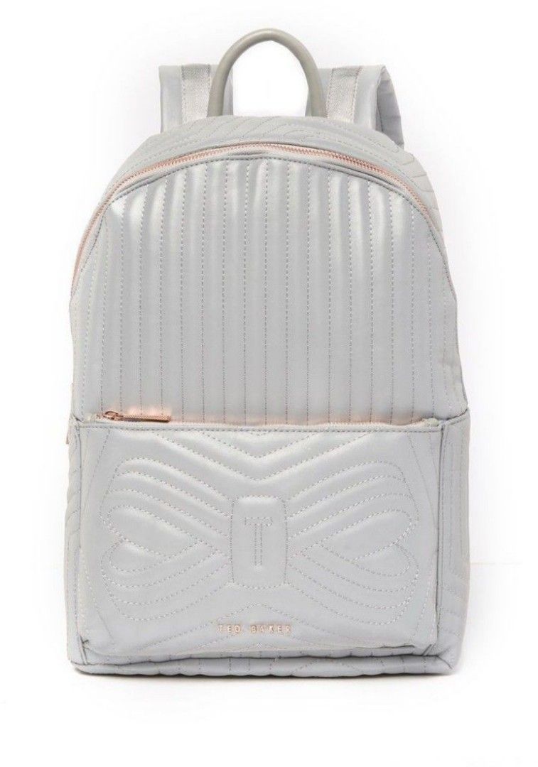 Ted baker quilted bow leather backpack on sale