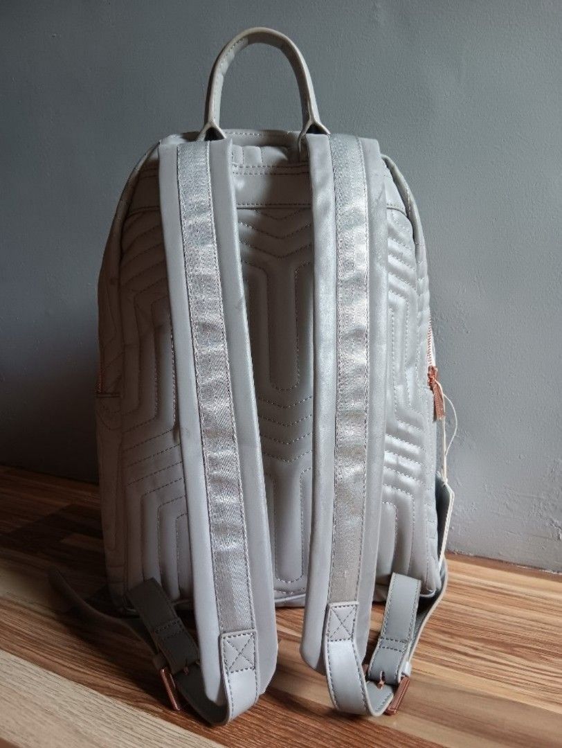 Ted baker quilted bow leather backpack shop