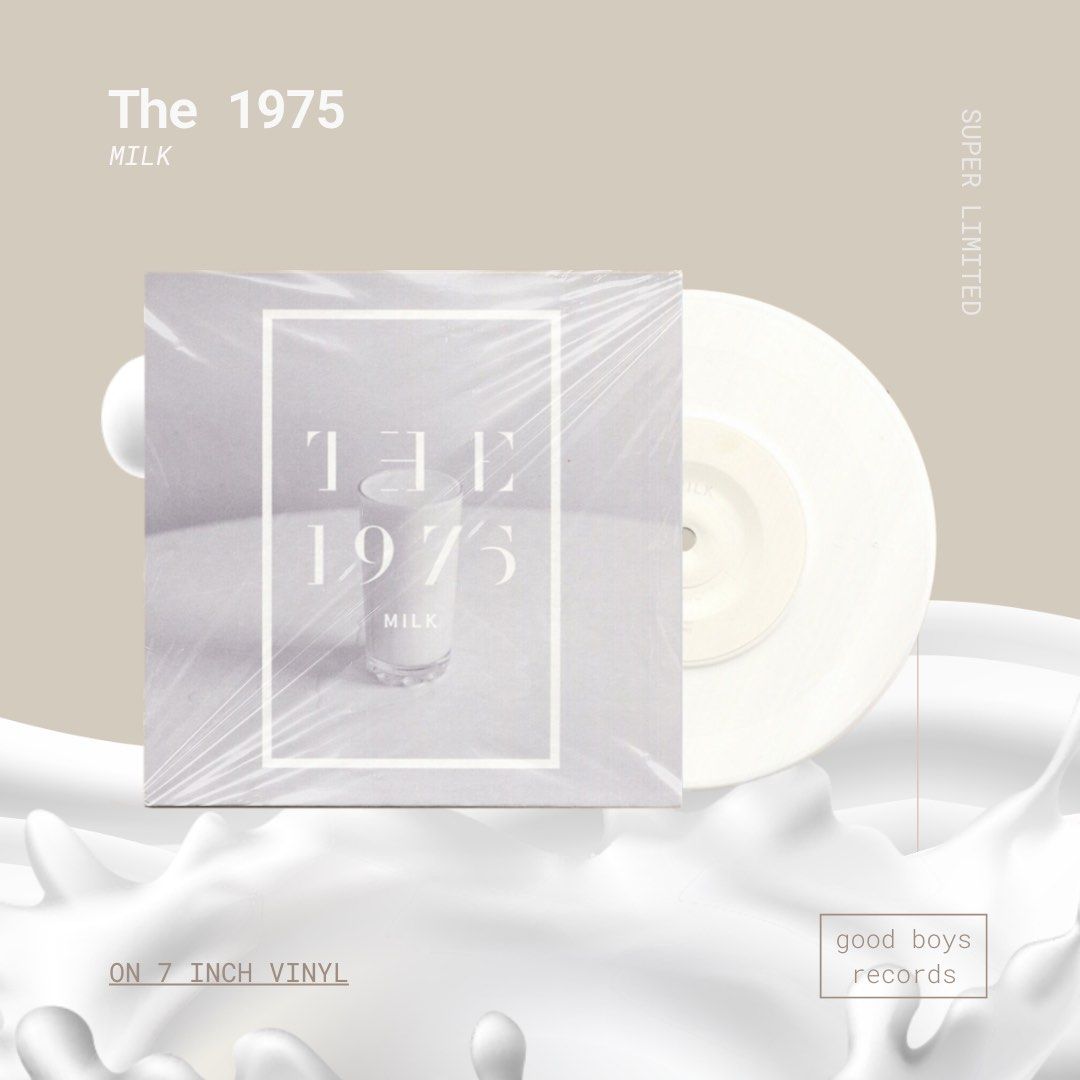 the 1975 - Milk 7” Repress (Category: Vinyls) located in Manila. Submitted by goodboysrecords (Listing ID 1323462966, Image 1). Description: .