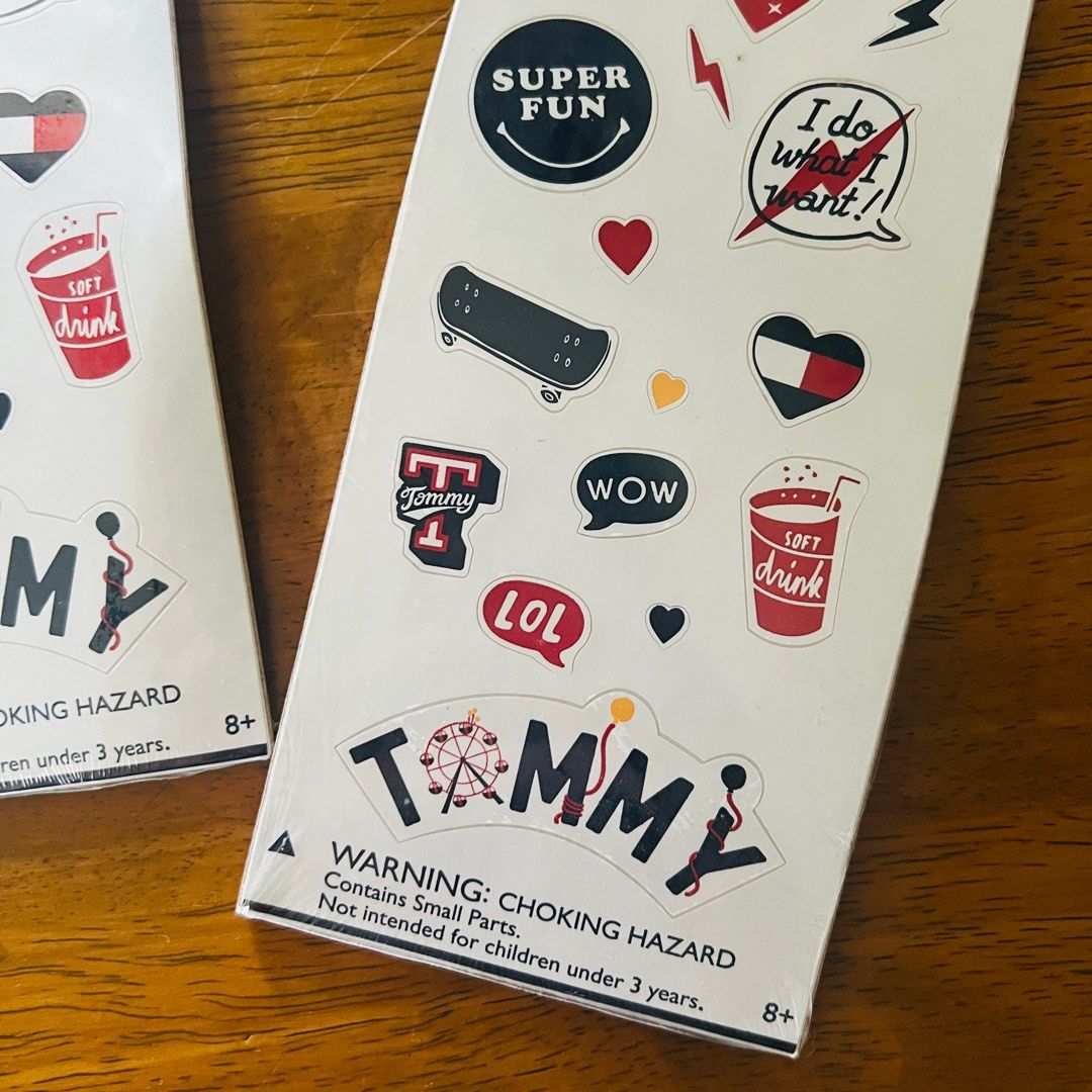 Tommy Hilfiger Stickers (Category: Tshirts & Polo Shirts ) located in Quezon City. Submitted by skipbucks (Listing ID 1323514266, Image 3). Description: For Sale TH Stickers php200 for both Delivery shouldered by customer. Sale is final after purchase Thank you.