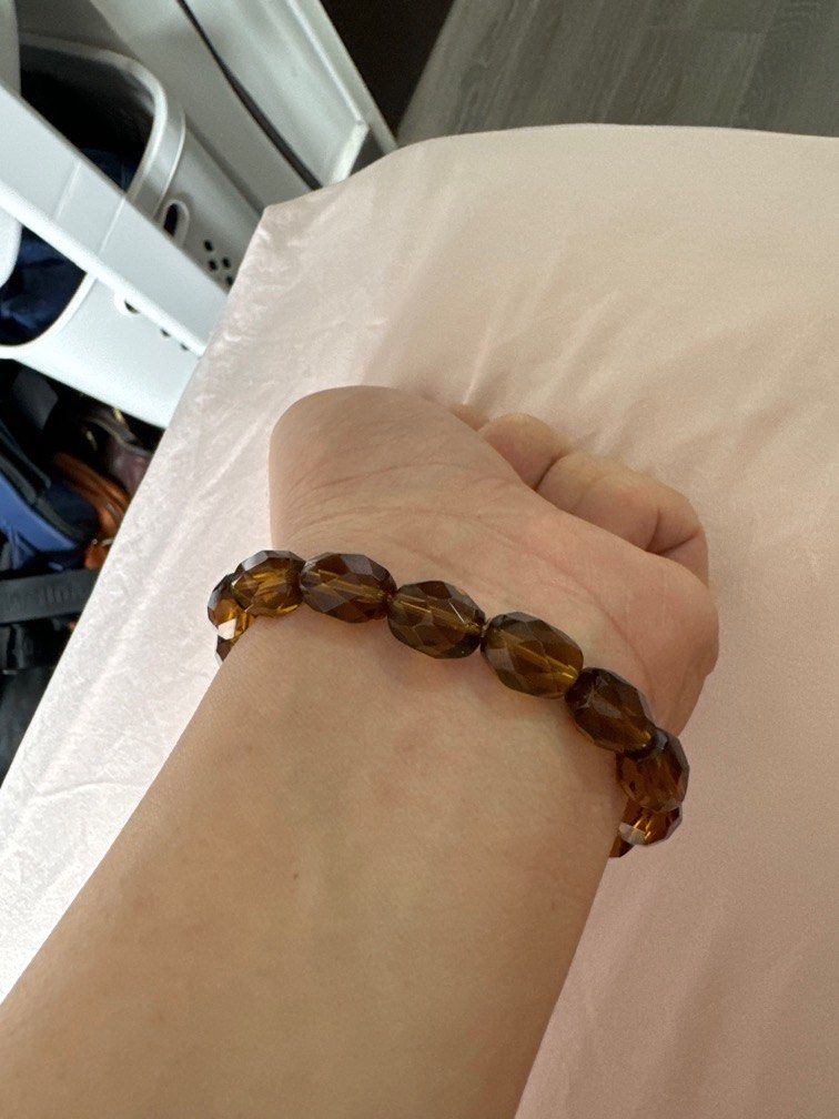 Citrine bracelet with snake sign clearance
