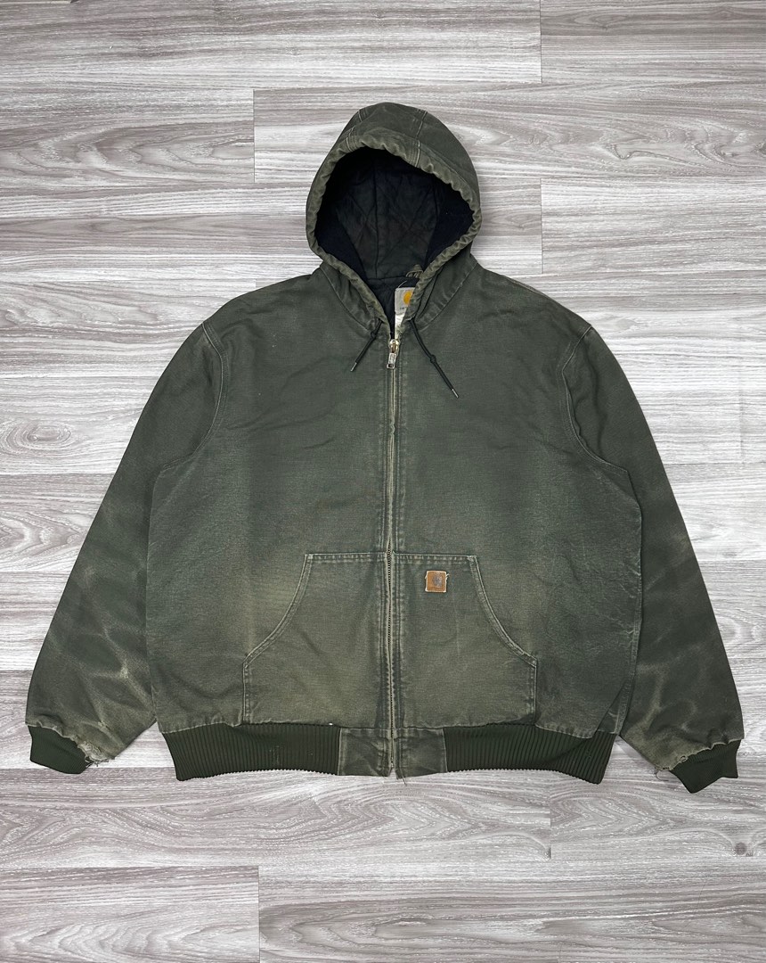 Vintage Carhartt J130 Active Jacket Moss Green