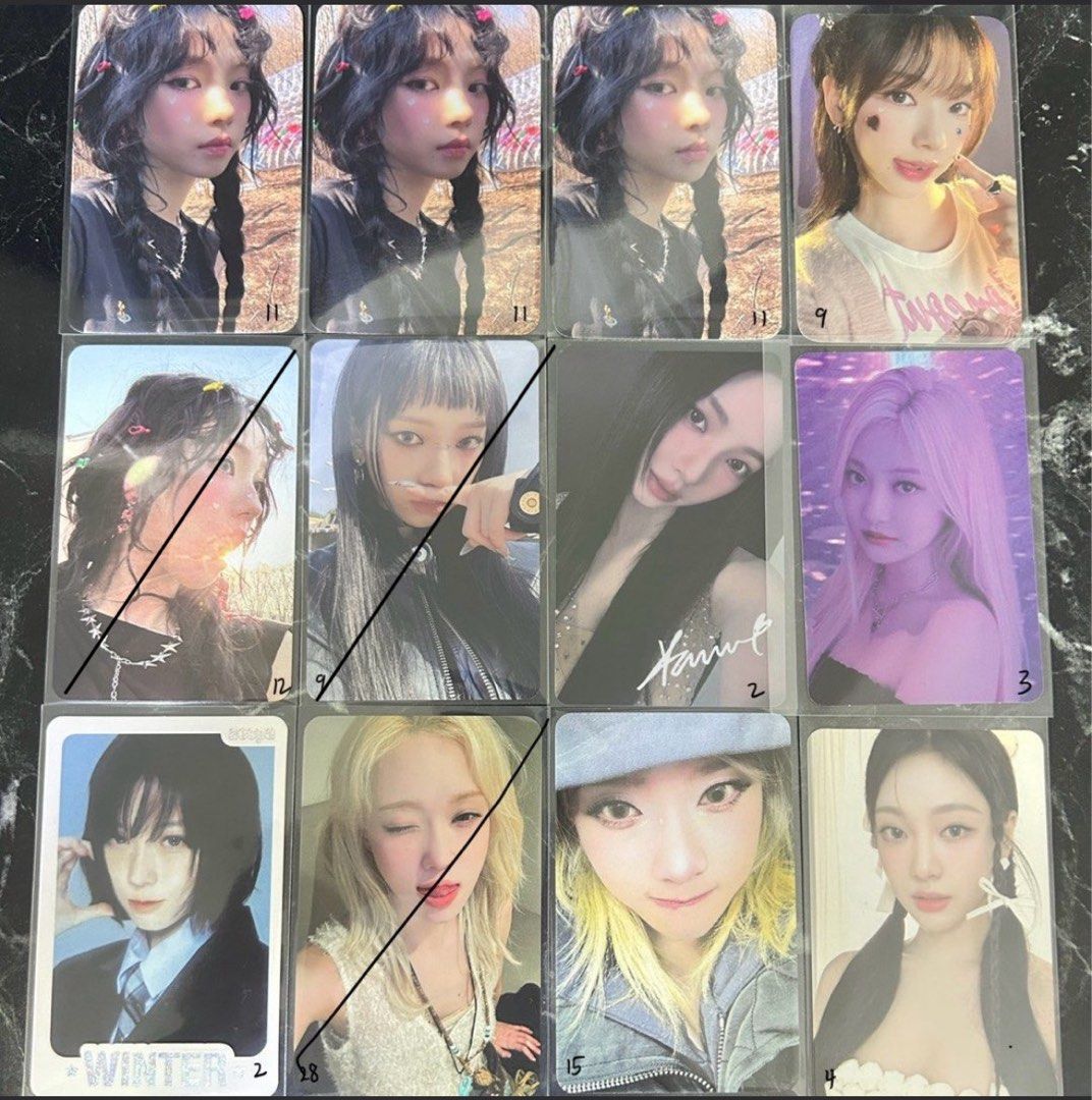 aespa ウィンター QQ music 中華　スペシャル 5星 トレカ　稀少 aespa Winter Whiplash QQ Music 5 stars | eBay