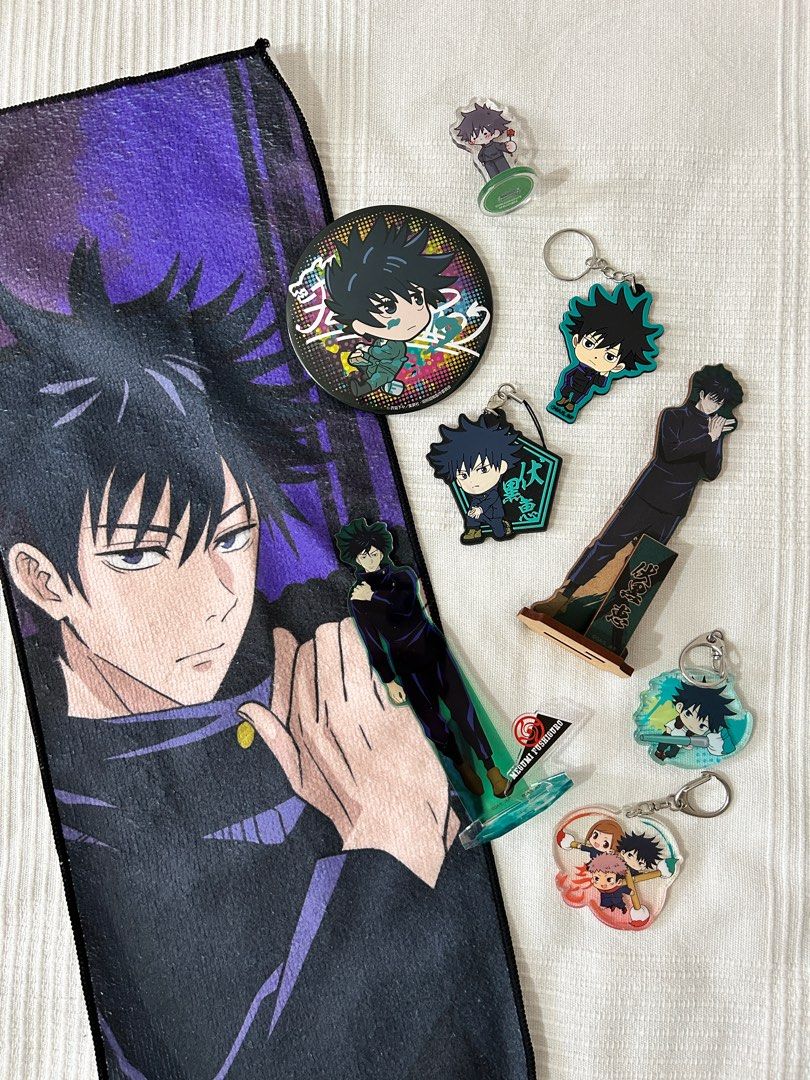 [wts] jujutsu kaisen megumi fushiguro merchandise, Hobbies & Toys ...