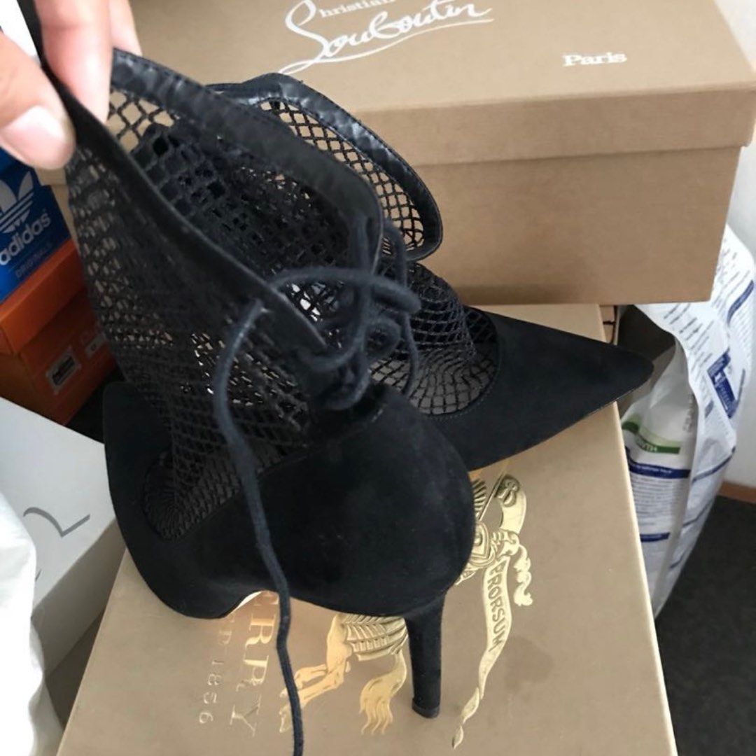 Zara fishnet heels on sale