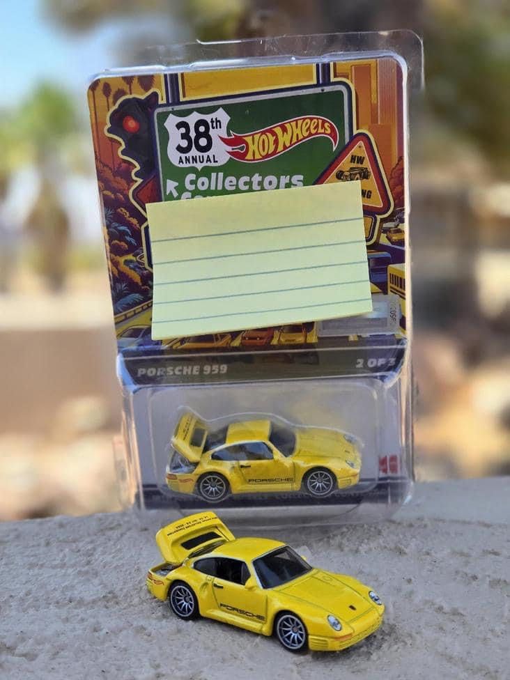 In-Stock) 2024 Hot Wheels 38th LA Convention Porsche 959
