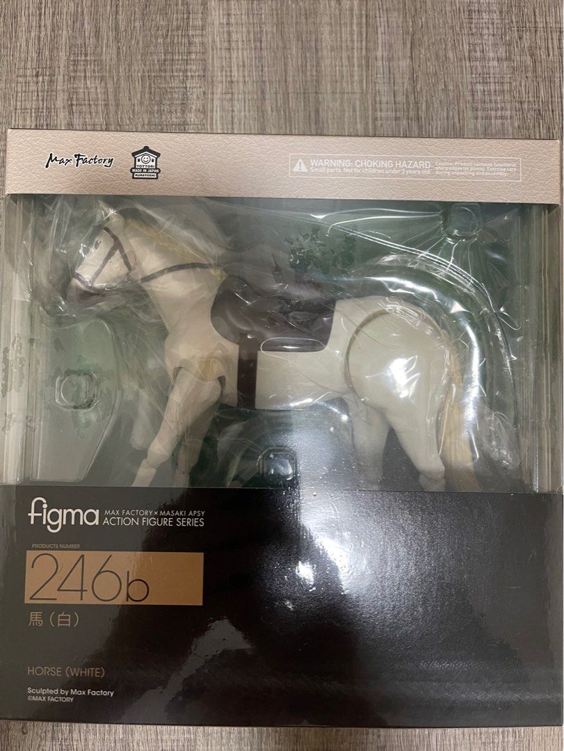 figma 馬 246a 茶 ⁄ 246b 白フィギュア マックスファクトリー