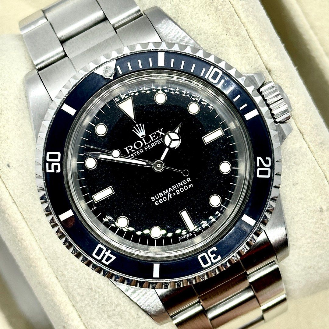 STARDUST Rolex Submariner 5513 No Date Stardust Gloss Dial 1680 5512 16800 168000 1675 16750 14060 gilt matte Luxury Watches on Carousell