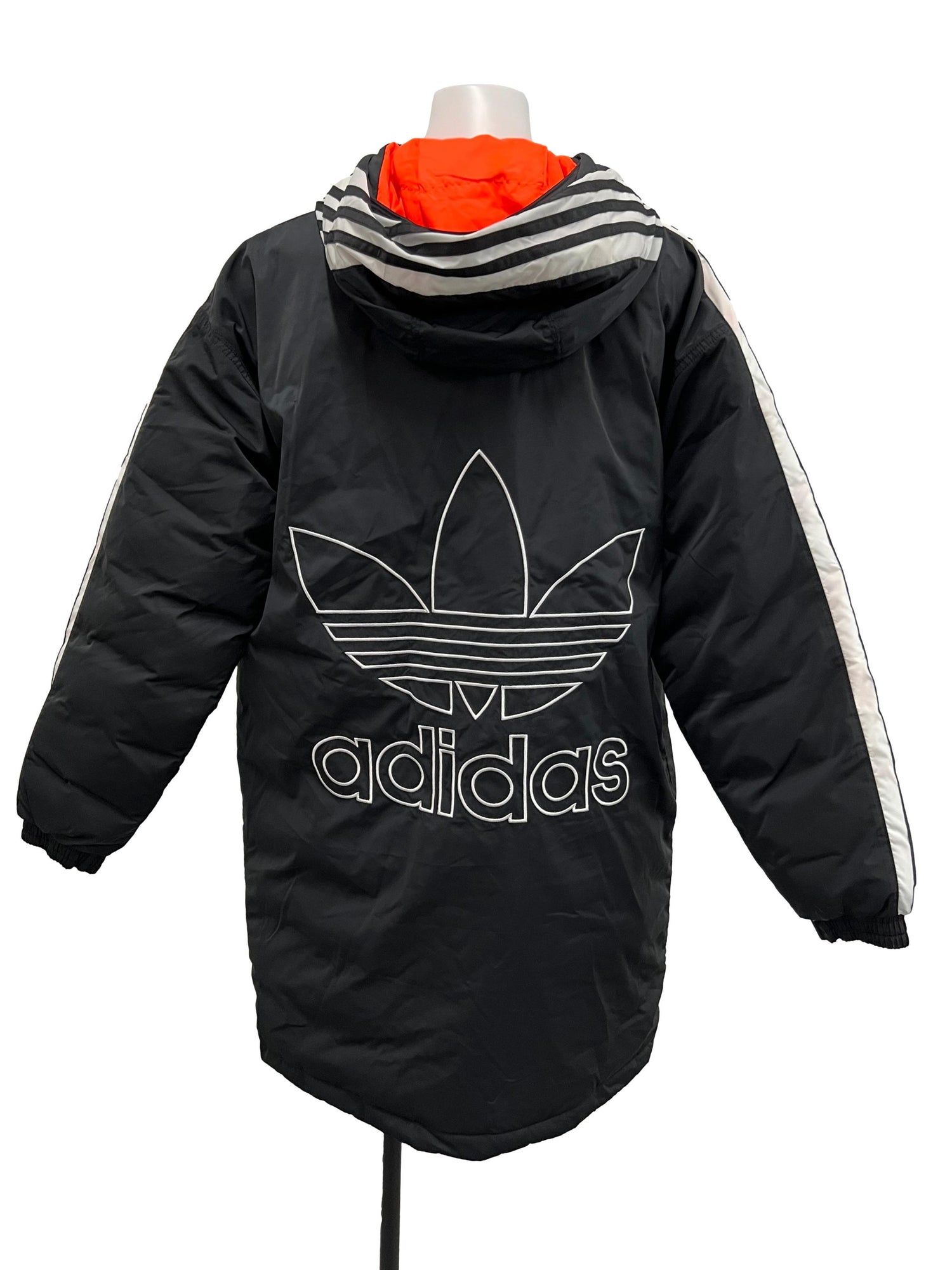Adidas Black Side Striped Wind Breaker Women s Fashion Coats Jackets and Outerwear on Carousell