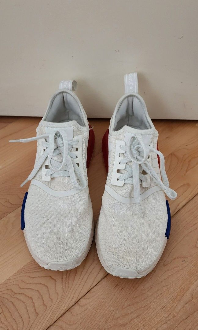 adidas nmd r1 red white and blue