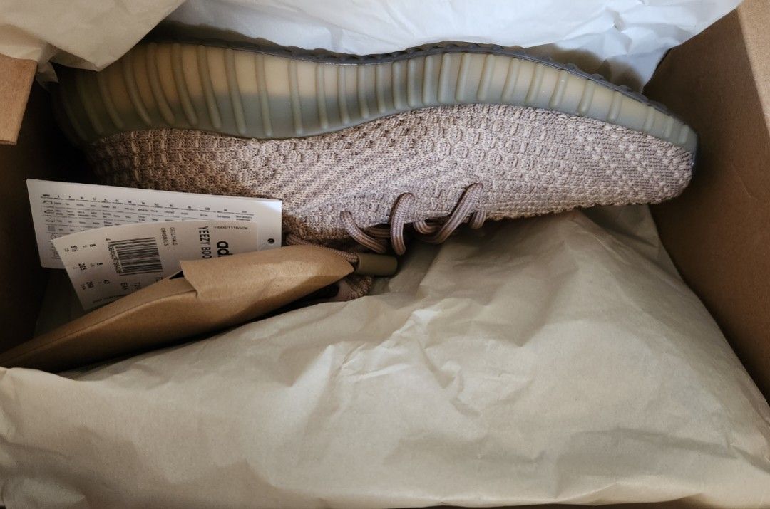 yeezy 350 sand taupe on feet