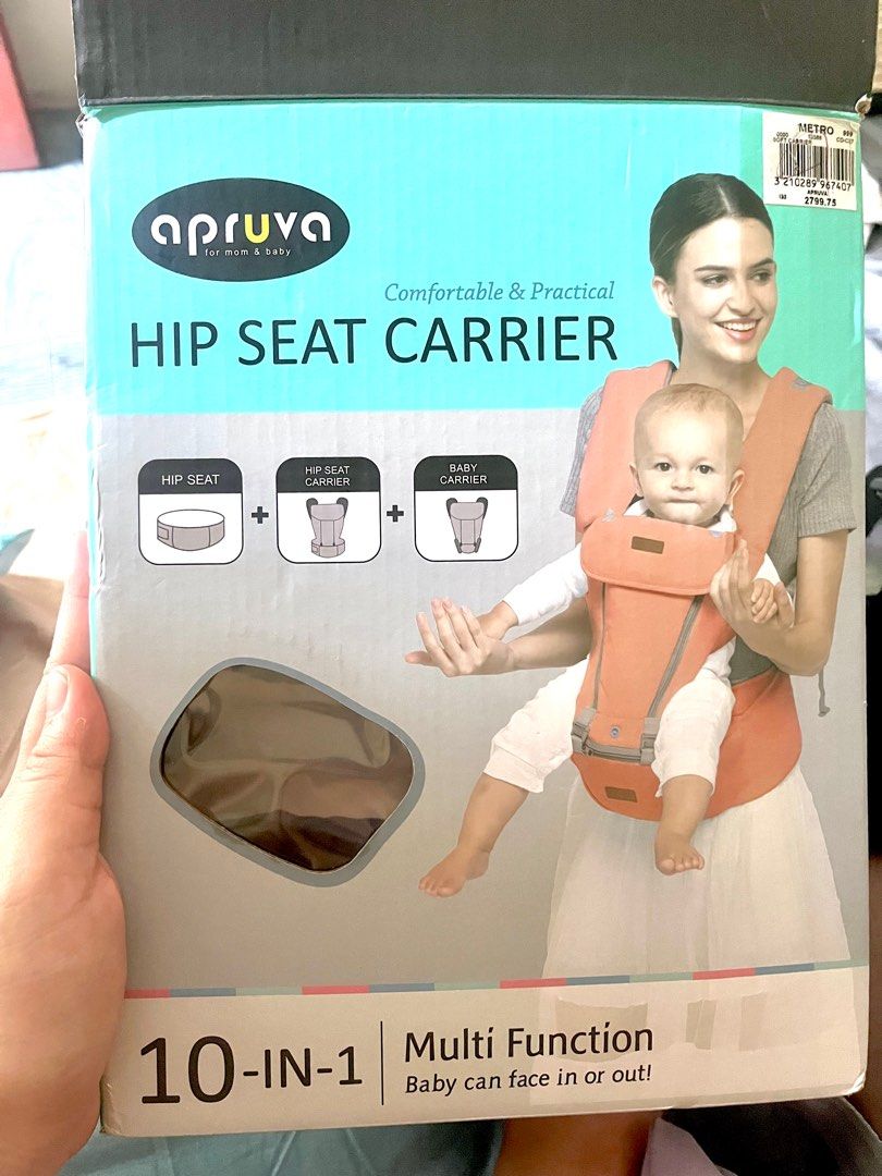 Apruva Hip Seat Carrier Babies Kids Going Out Carriers Slings on Carousell