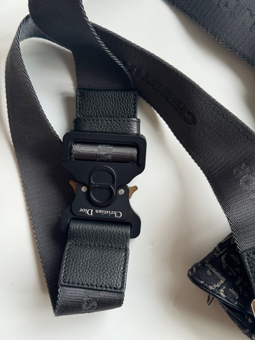 Authentic Dior Men's Saddle Bag (Category: Luxury Bags & Wallets) located in Quezon City. Submitted by spottedstuff (Listing ID 1328385330, Image 3). Description: Comes with box, dustbag, receipt, care cards No issues Rfs decluttering.
