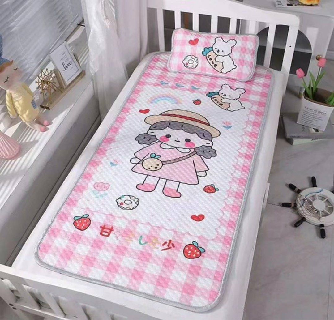 Baby cooling pad latex summer sleeping mat (Category: Other Kids Furniture) located in Manila. Submitted by elcieguo269391 (Listing ID 1328299461, Image 2). Description: Baby cooling pad summer latex cooling pad 60*120cm size .