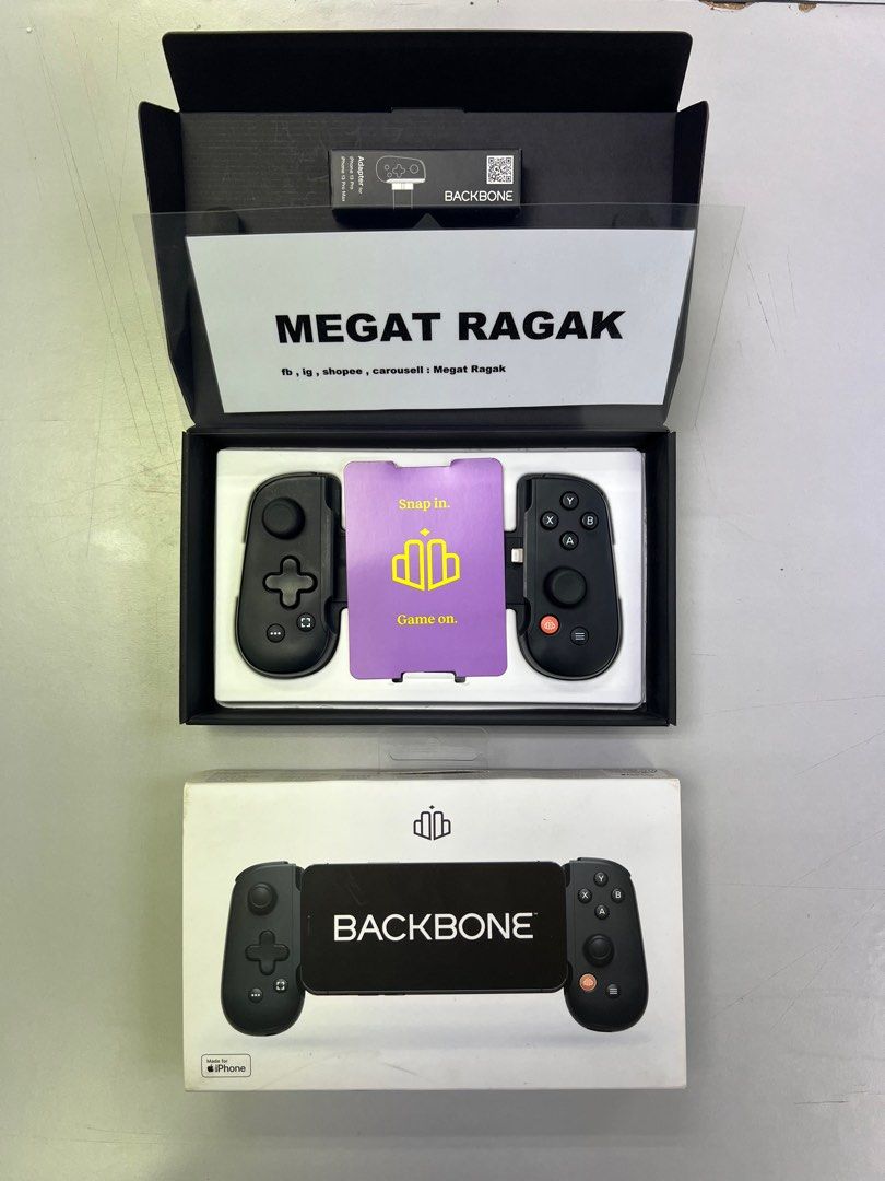 Back Bone One Controller Ios Playstation Xbox Gaming Game Pass, Video