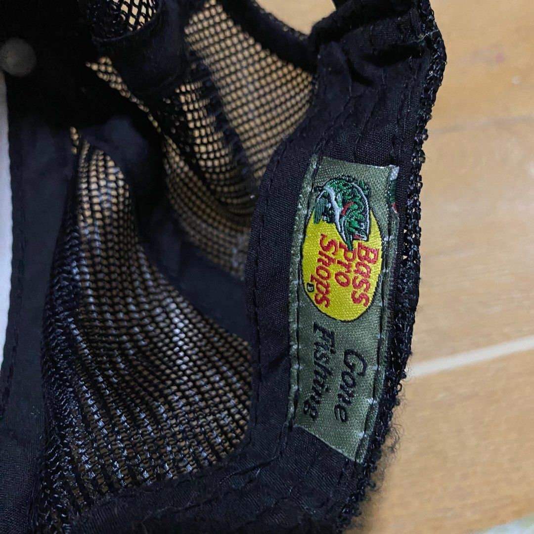 Bass Pro Shops Authentic (Category: Caps & Hats) located in Subic. Submitted by carammegotta (Listing ID 1328392638, Image 2). Description: Needs wash Needs reshaping Distressing on the right side of the mesh .