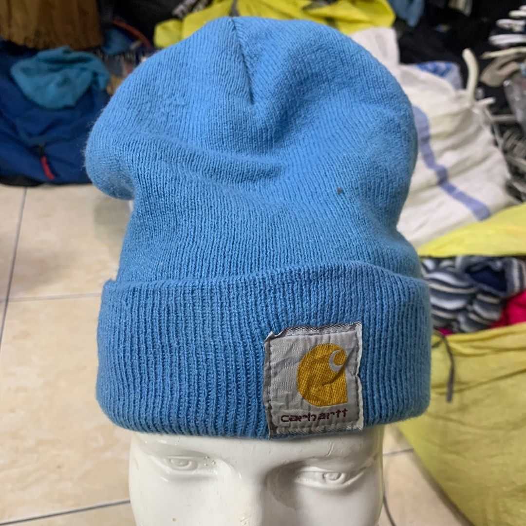 Carhartt baby blue beanie sales