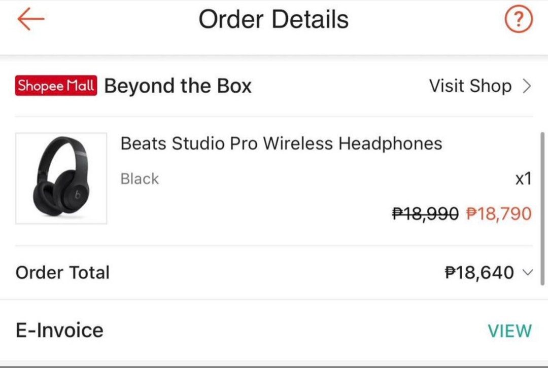 Beats Studio Pro (Category: Headphones & Headsets) located in Cavite. Submitted by ilanomichelle (Listing ID 1328388296, Image 2). Description: Bought from Beyond the Box official store Complete with Box RFS: Seldom used, in very good condition..