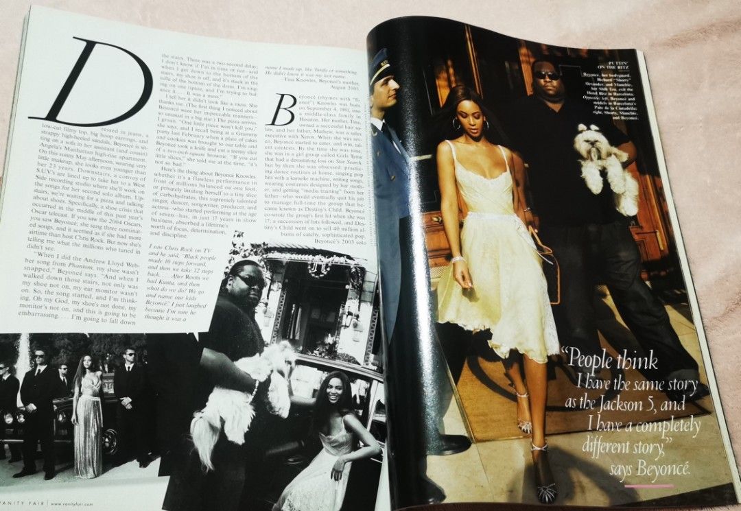 Beyonce Vanity Fair Magazine (Category: Magazines) located in Batangas. Submitted by nickiperry12 (Listing ID 1328385079, Image 2). Description: With writing marks on the cover only. Complete pages and no damaged inside. Get this for FREE when you buy 3 or more Beyonce merch on my listing. 🙀 FREEBIES with every purchase to my store!!! It could be official or non official poster, sticker, magazine, photocard, cd, dvd, etc. Check my other listing 