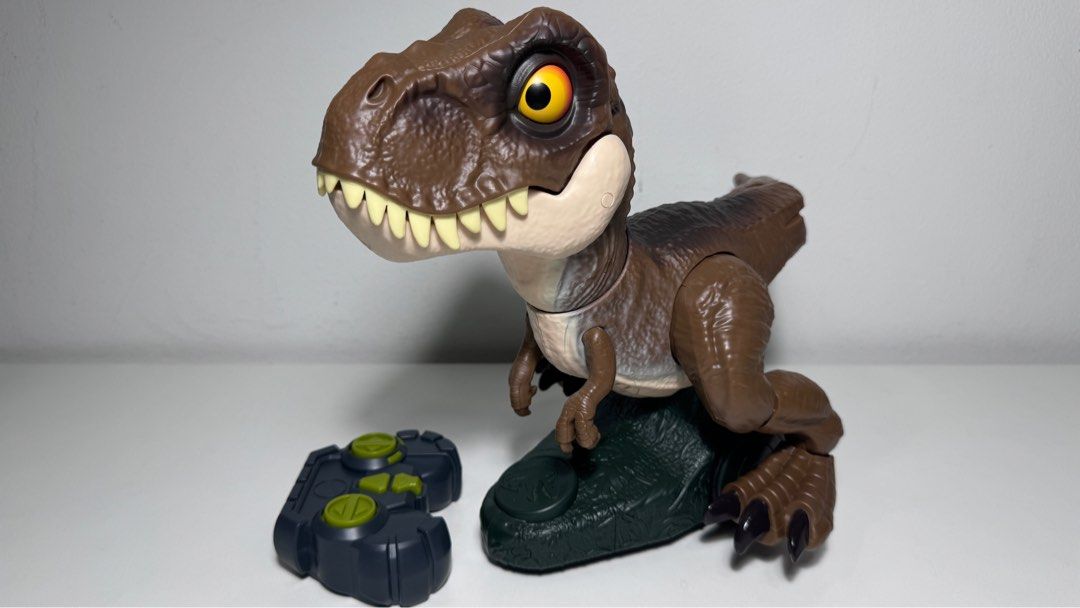 JURASSIC WORLD ROARIN Tyrannosaurus Rex Camp Crétacé Mattel T-Rex 2020