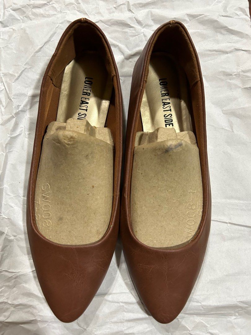 Brown Pointed Flats Payless Lower East Side Women s Fashion Footwear Flats Sandals on Carousell