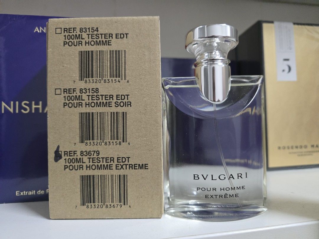 Bvlgari pour homme extreme tester top