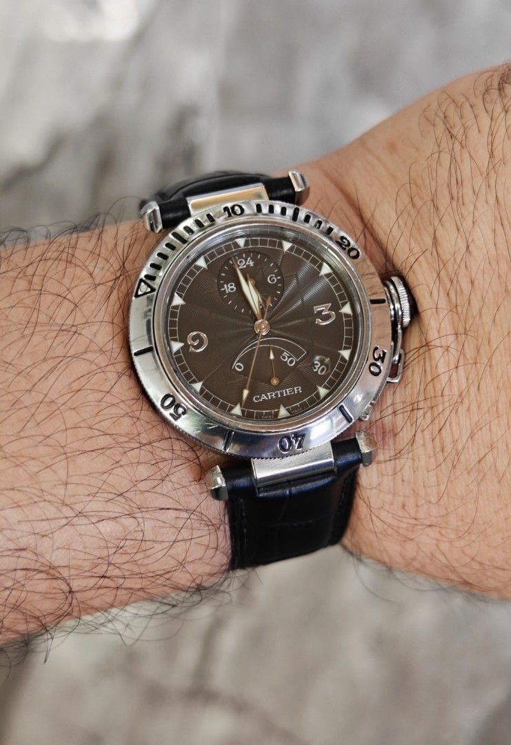 Cartier pasha 38mm deals
