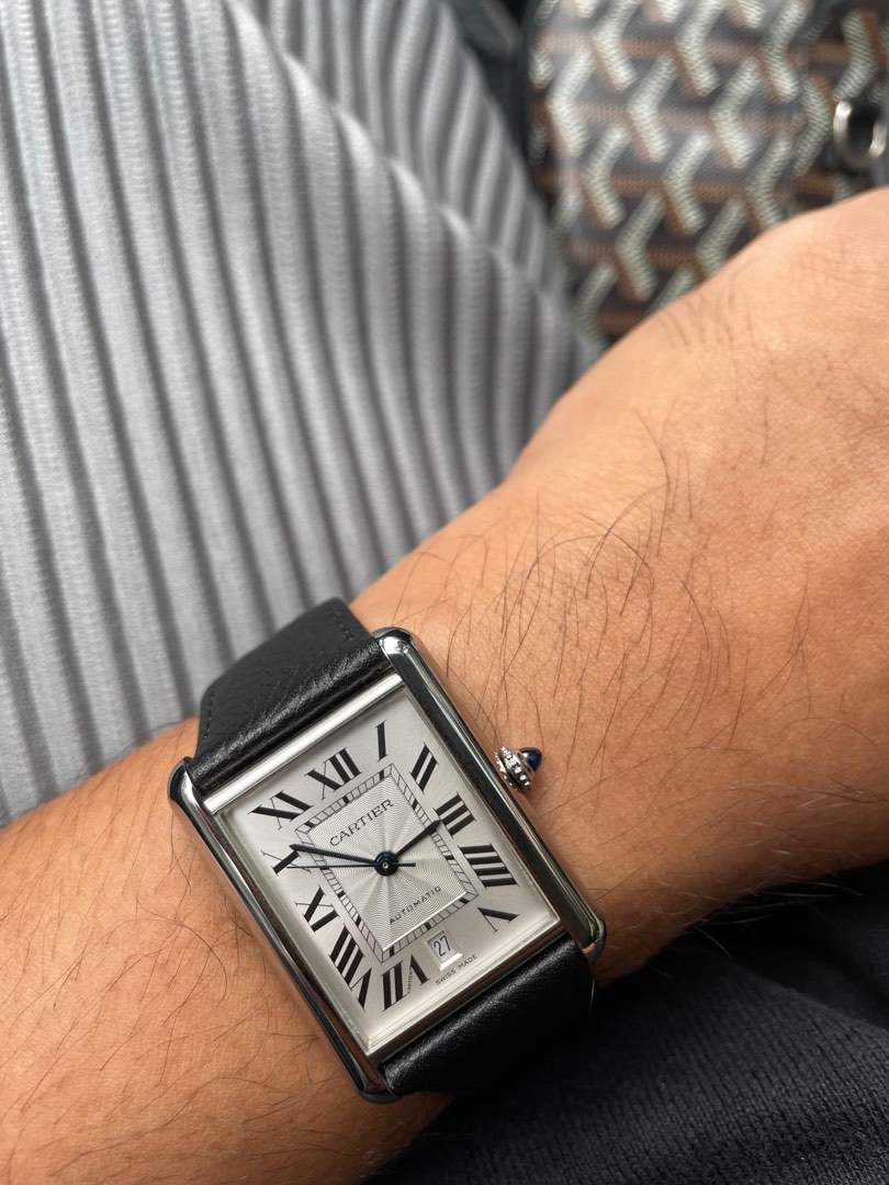 CARTIER TANK MUST WATCH, Luxury, Watches on Carousell