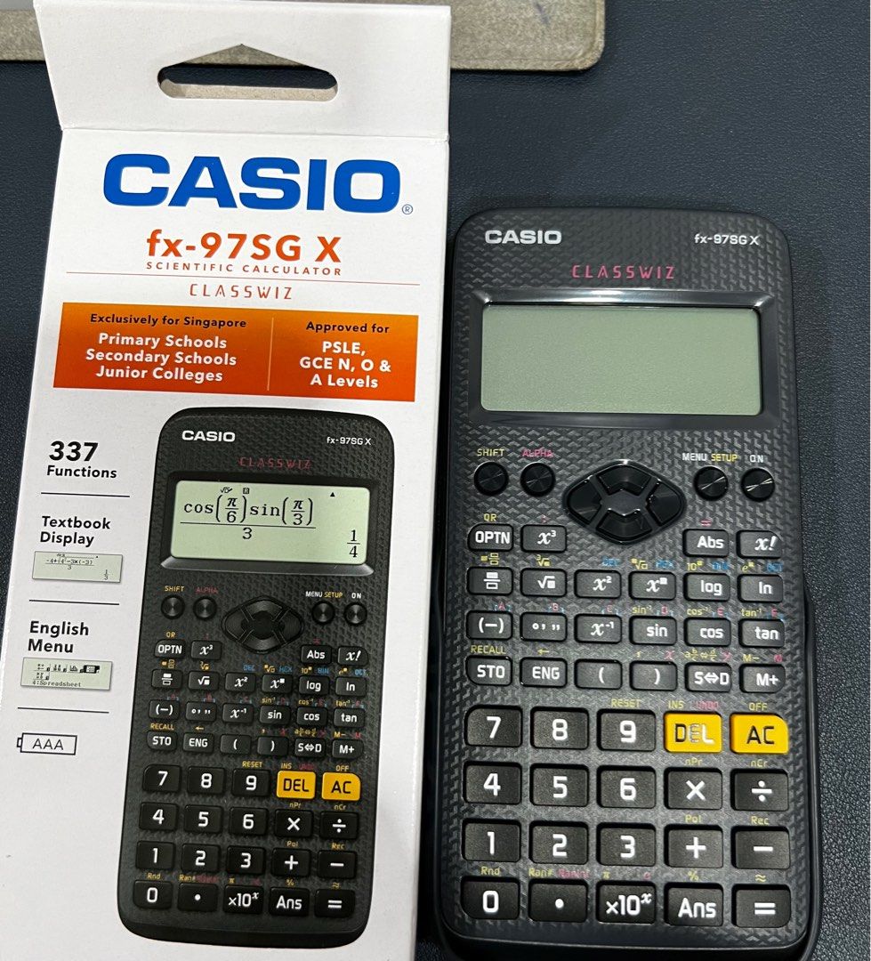 CASIO FX 97SG X SCIENTIFIC CALCULATOR
