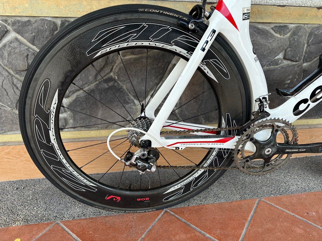 Cervelo P3 56cm Zipp 808 Firecrest