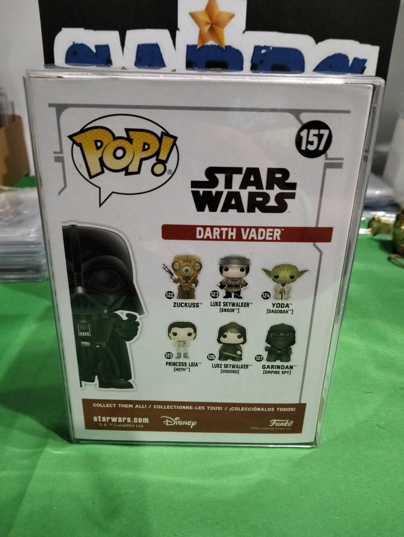 DARTH VADER Funko Pop Special Edition #157 (Category: Designer & Blind Box Toys) located in Davao. Submitted by soleace (Listing ID 1328394380, Image 3). Description: 100% Authentic Brand New with box protector MOP: Gcash/Maya.