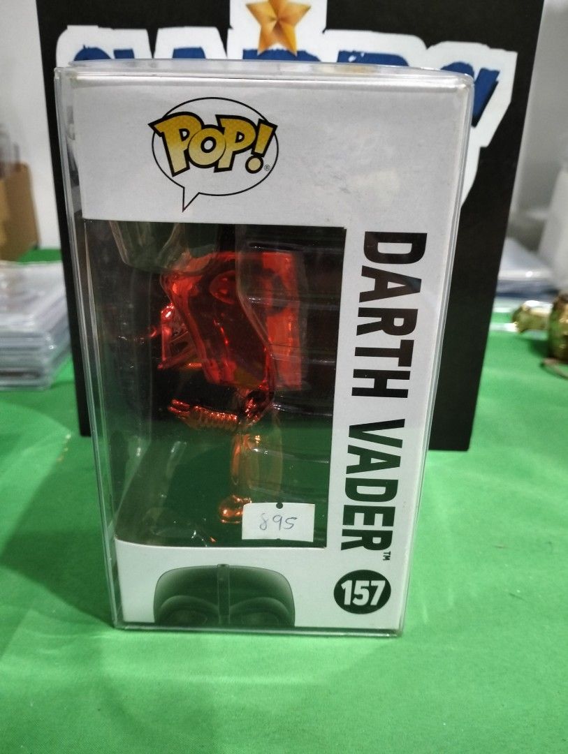 DARTH VADER Funko Pop Special Edition #157 (Category: Designer & Blind Box Toys) located in Davao. Submitted by soleace (Listing ID 1328394380, Image 2). Description: 100% Authentic Brand New with box protector MOP: Gcash/Maya.