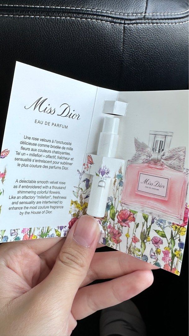 Dior Perfume Sample, Beauty & Personal Care, Fragrance & Deodorants on