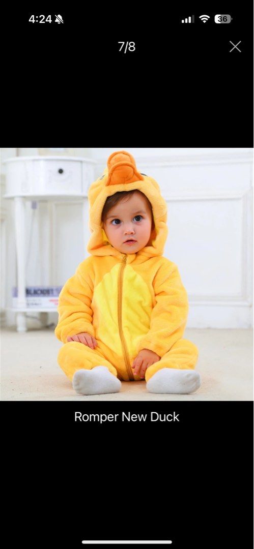 Duck onesie child deals