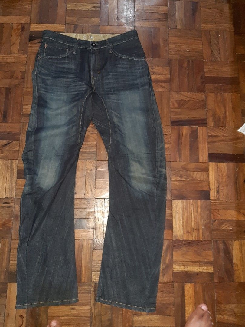 Edwin 503 (Category: Jeans) located in Davao. Submitted by wonderwallnnipz_91 (Listing ID 1328381435, Image 1). Description: Edwin 503 Made in Japan Size 31 on tag Edwin ZIPPER Brandnew Condition parang Levis Engineered ang Style and nice faded design like levis Actuall Measurement: Waist: 32 inches Rise: 8.5 to 9 inches Outseam: 45 inches Inseam: 32.5 inches Leg Opening: 9 inches Php2000 plus shipping Contact# 09312178260 Location: Davao City.