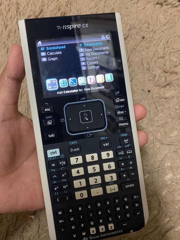 GDC calculator TI nspire cx (graphic display calculator), Hobbies