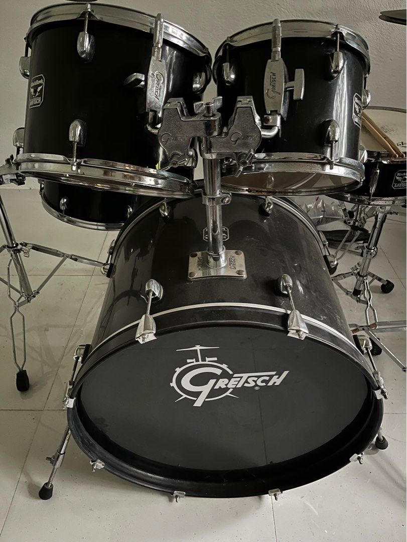 Gretsch Black Hawk Drumset (Category: Musical Instruments) located in Manila. Submitted by pmcloset (Listing ID 1328331508, Image 1). Description: Maalikabok lang rfs: hindi na nagagamit .