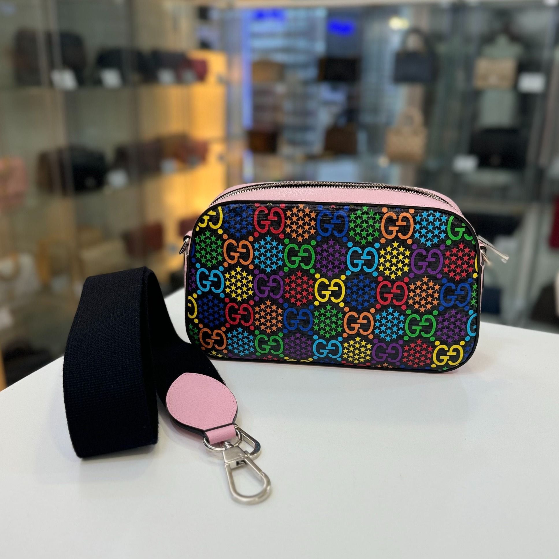 Gucci GG Psychedelic Sling Bag Luxury Bags Wallets on Carousell