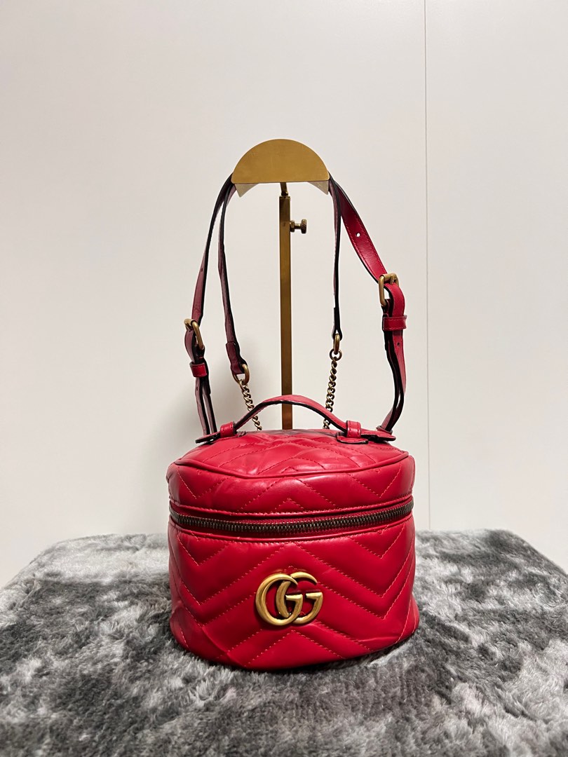 Gucci Marmont Backpack Luxury Bags Wallets on Carousell