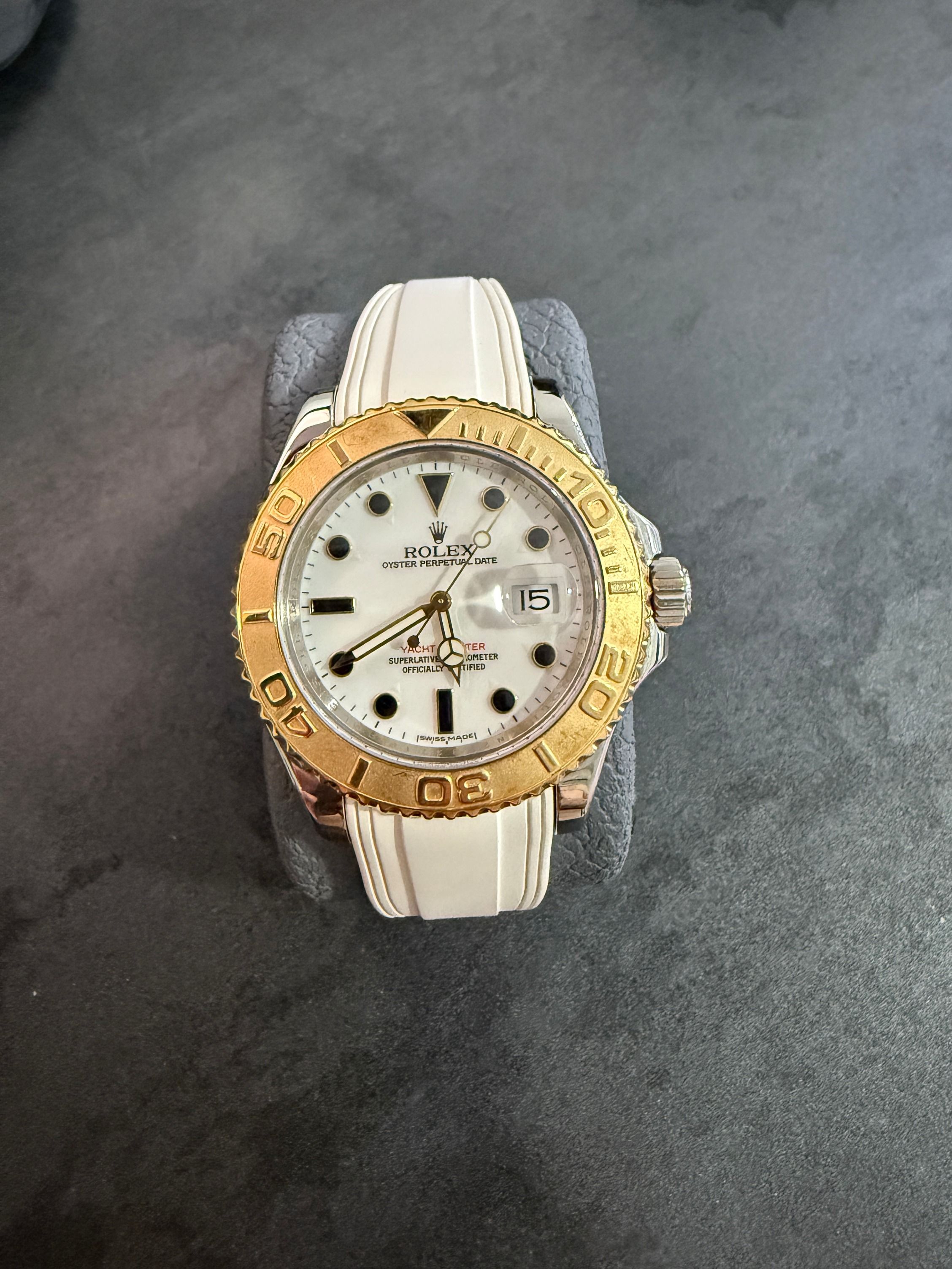 Yachtmaster half gold outlet