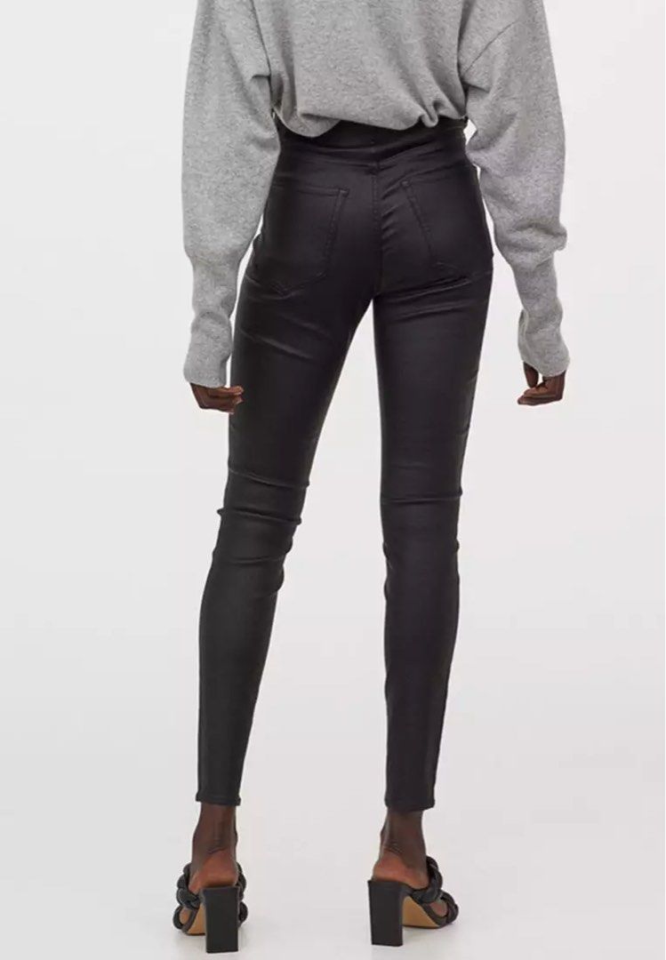 H M Curvy waist jeggings Women s Fashion Bottoms Jeans Leggings on Carousell