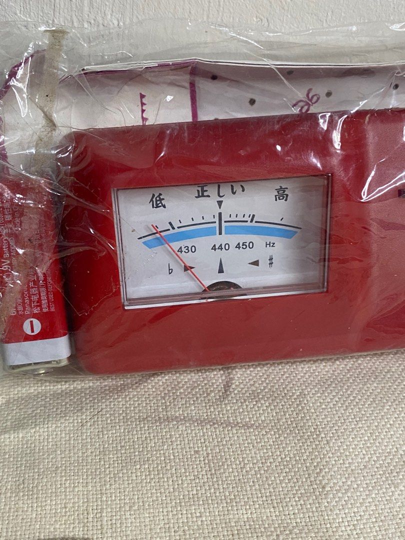 Instrument Tuner from Japan (Category: Other Audio Equipment) located in Manila. Submitted by art.listskar (Listing ID 1328324920, Image 2). Description: READ FIRST✨ Instrument Tuner From Japan -Battery included -Tested okay -Working -Can be use as audio tuner for your instruments 250+ SF Payment First Basis MOP: Gcash MOD: Lalamove, gogo Xpress or panda go PM For sure buyers..