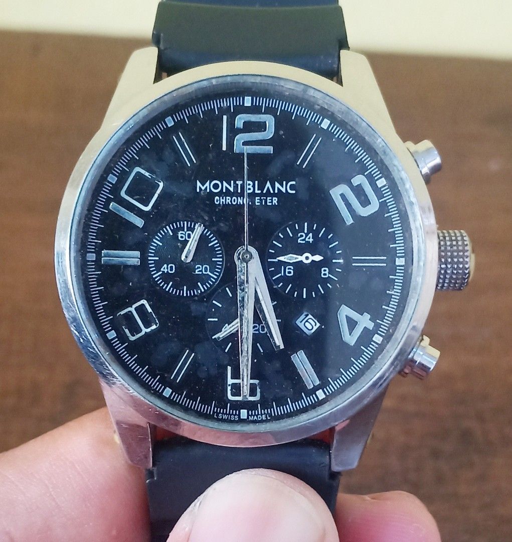 Jam montblanc chronograph shop