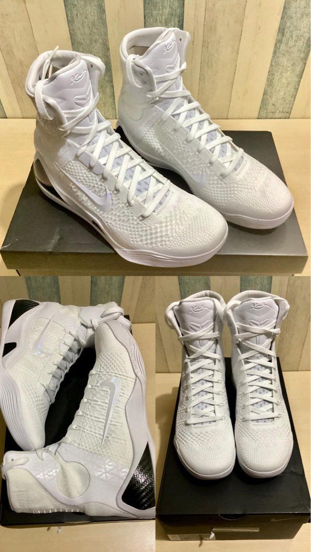 Kobe 9 Elite Protro “Halo” (Category: Sneakers) located in Quezon City. Submitted by sofiaaltheasuarez (Listing ID 1328337838, Image 1). Description: For Sale! Kobe 9 Elite Protro “Halo” Size 10.5 / Brandnew Complete w/ Receipt .