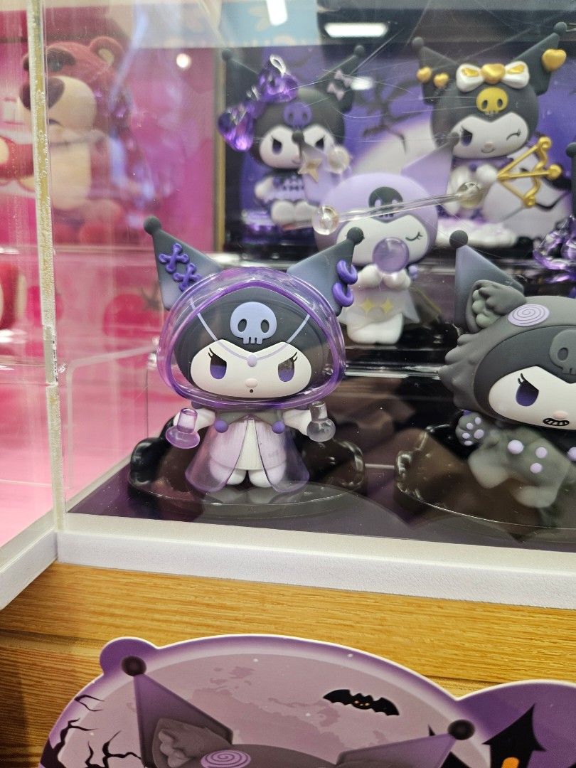 Kuromi necromancer figurine (Category: Figurines & Statues) located in Valenzuela. Submitted by itemsforless22 (Listing ID 1328284238, Image 1). Description: from china, the plastic seals aren't opened. rfs: double. can let go fpr 600 if kunin agad lalamove or j&t.