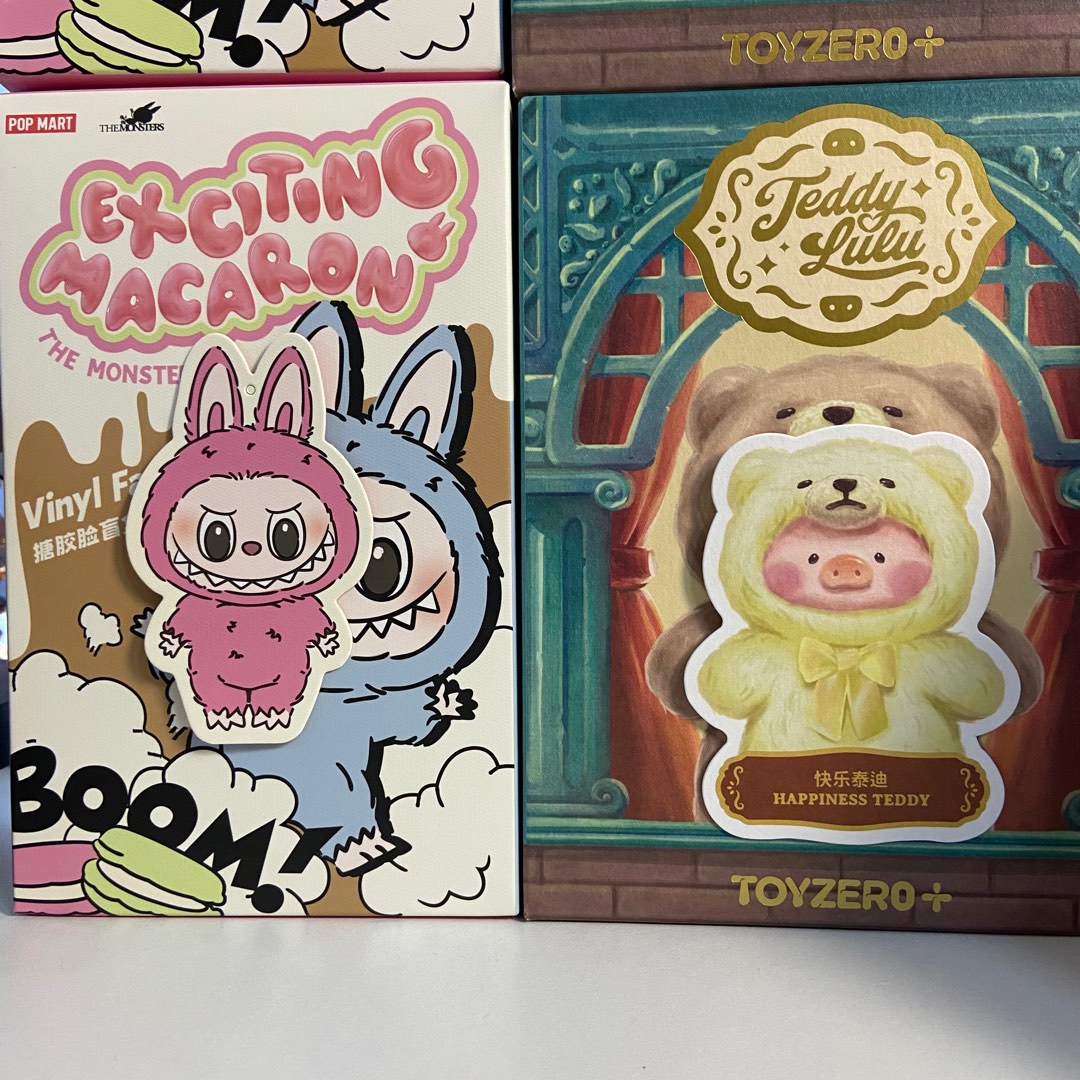 LABUBU LYCHEE AND TEDDY LULU SET, Hobbies & Toys, Toys & Games on Carousell