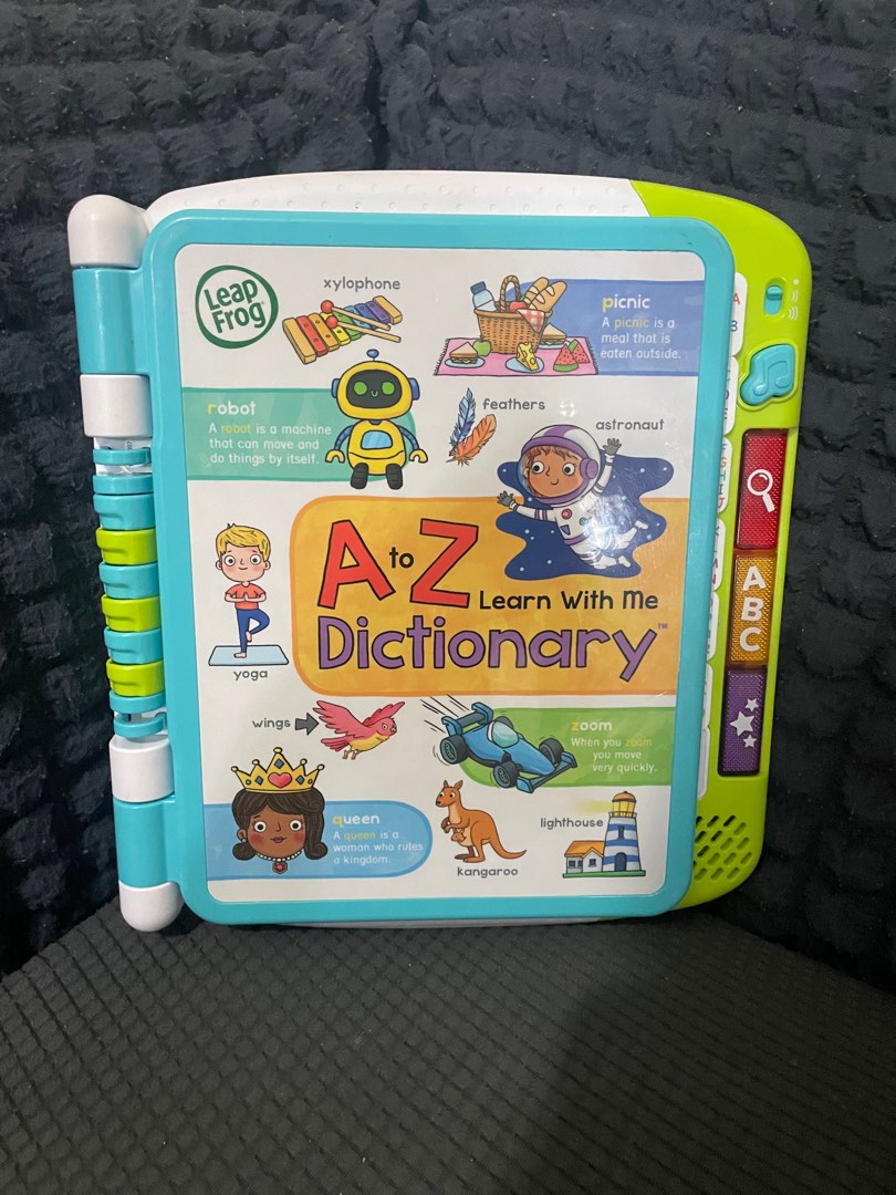 Leapfrog AZ Dictionary touch book, Hobbies & Toys, Toys & Games on